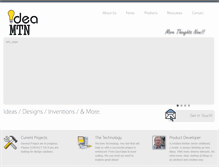 Tablet Screenshot of ideamtn.com